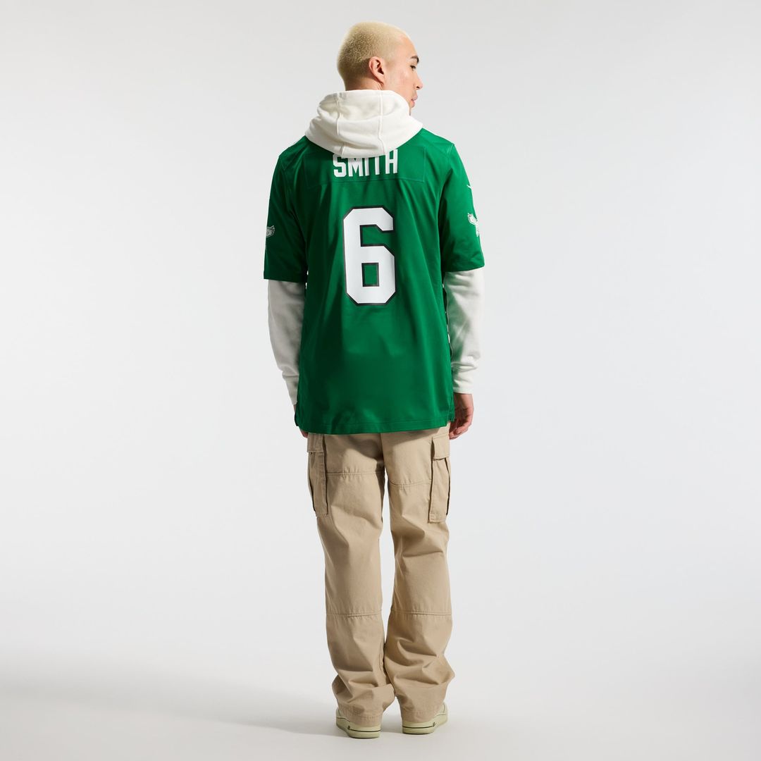 DeVonta Smith Philadelphia Eagles Alternate Game Jersey - Kelly Green