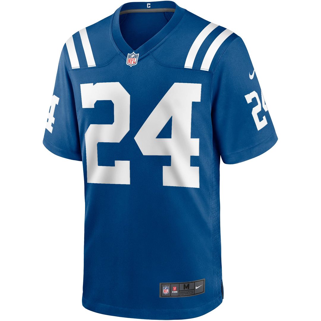 Lenny Moore Indianapolis Colts Game Jersey - Royal Blue