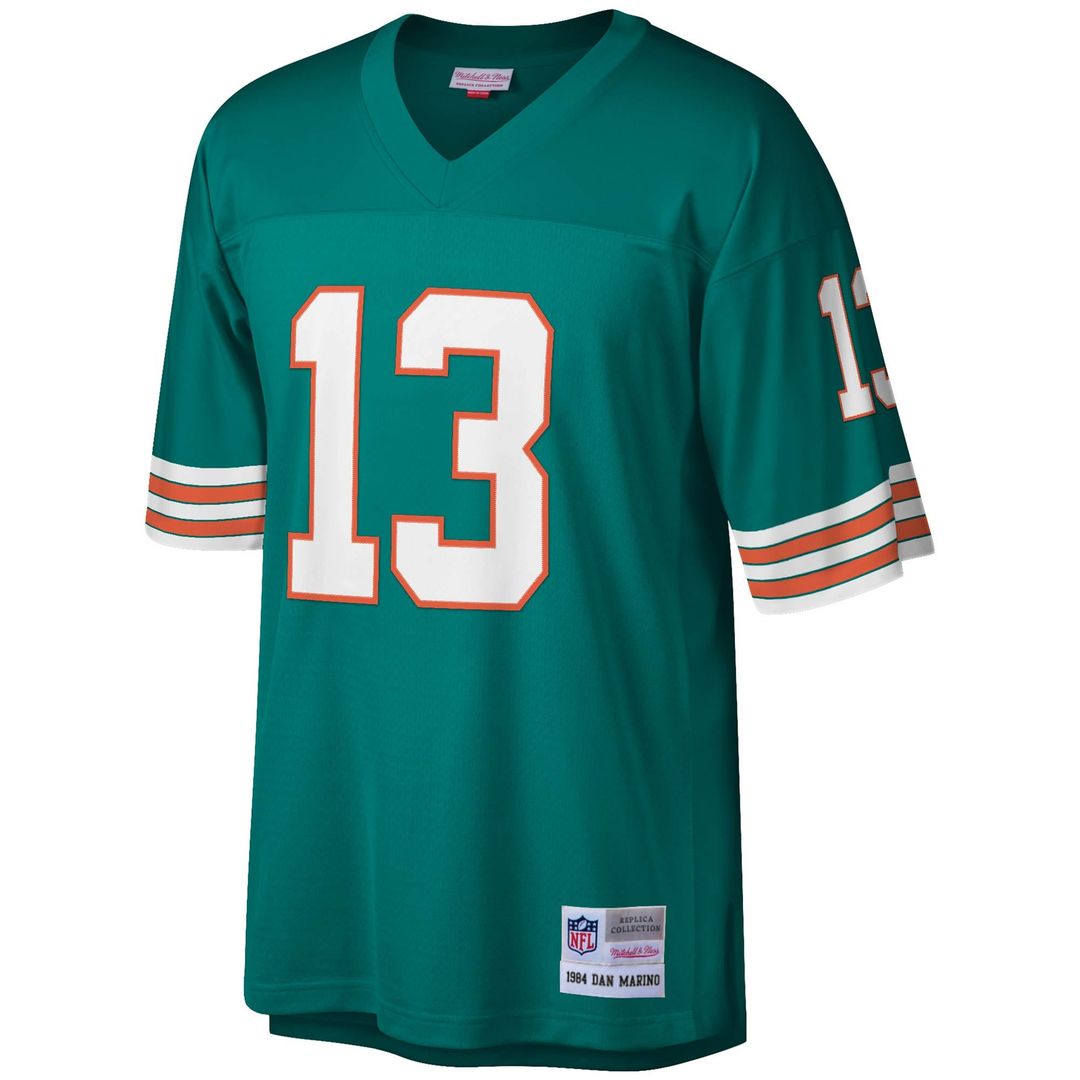 Dan Marino Miami Dolphins Legacy Replica Jersey - Aqua