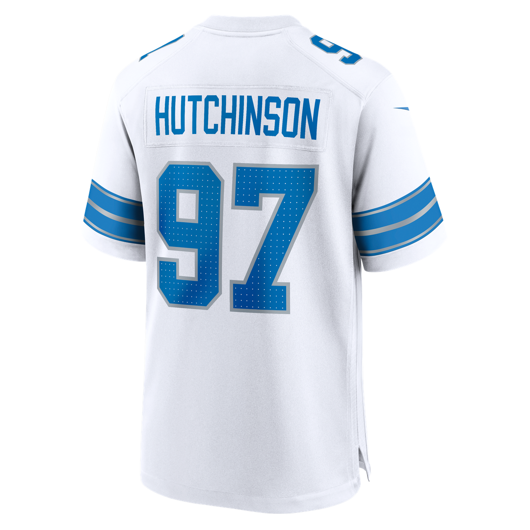 Aidan Hutchinson Detroit Lions Game Jersey - White