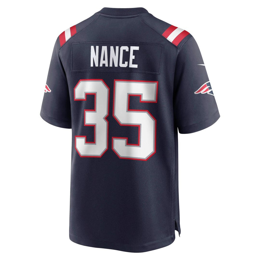 Jim Nance New England Patriots Jersey - Navy