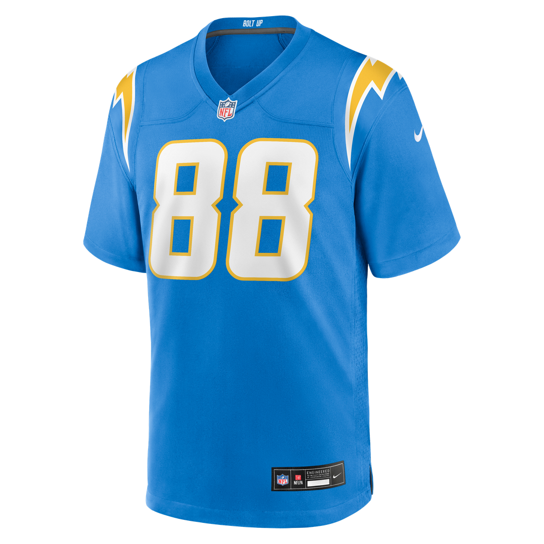 Charlie Kolar Los Angeles Chargers Game Jersey - Powder Blue