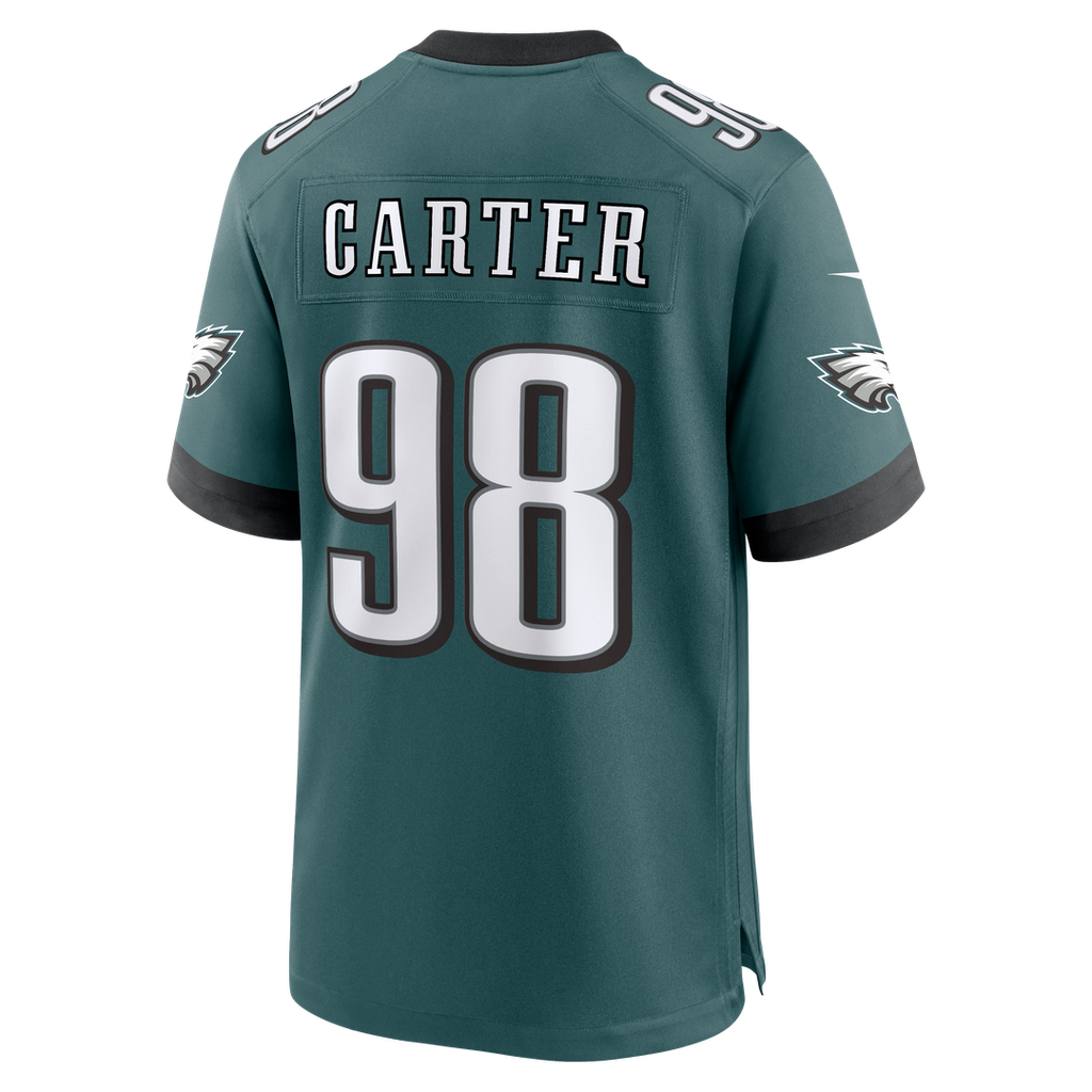 Jalen Carter Philadelphia Eagles Game Jersey - White