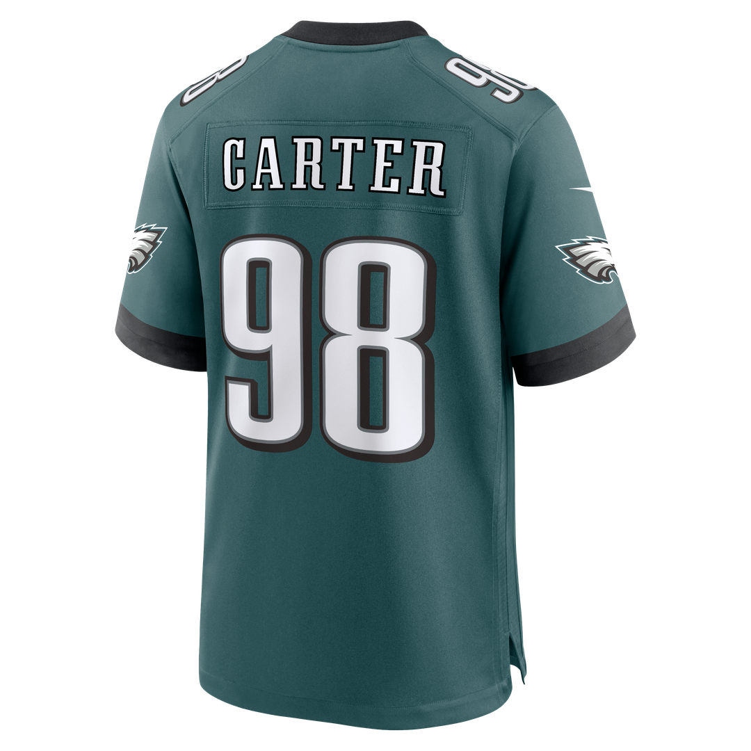 Jalen Carter Philadelphia Eagles Game Jersey - White