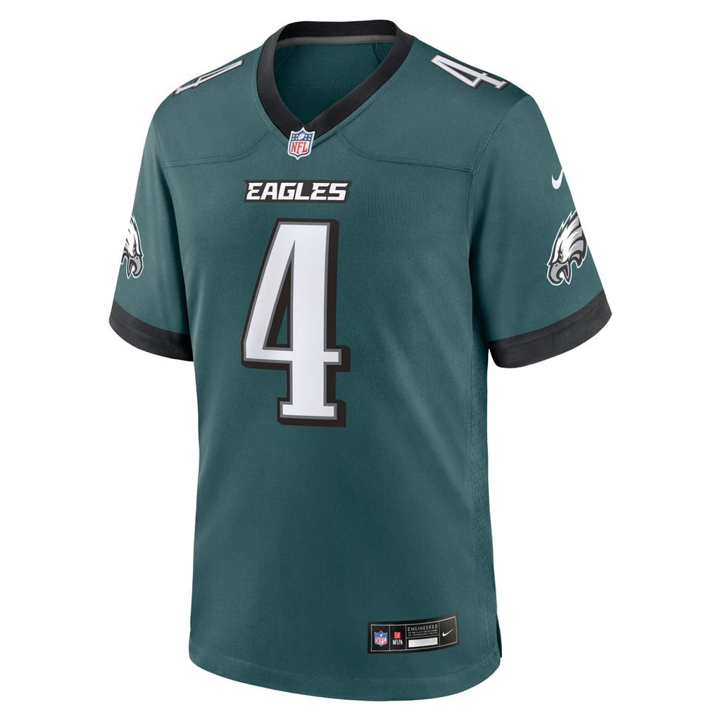 Jake Elliott Philadelphia Eagles Game Jersey - Midnight Green