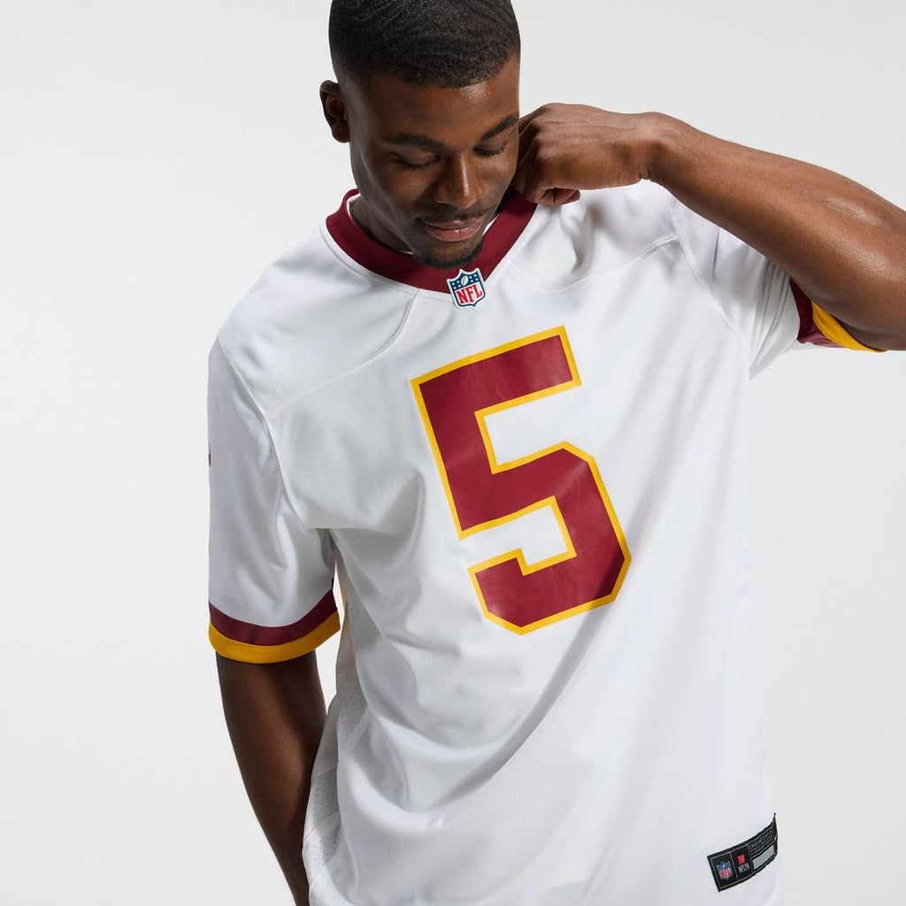 Jayden Daniels Washington Commanders Game Super Bowl Era Jersey - White