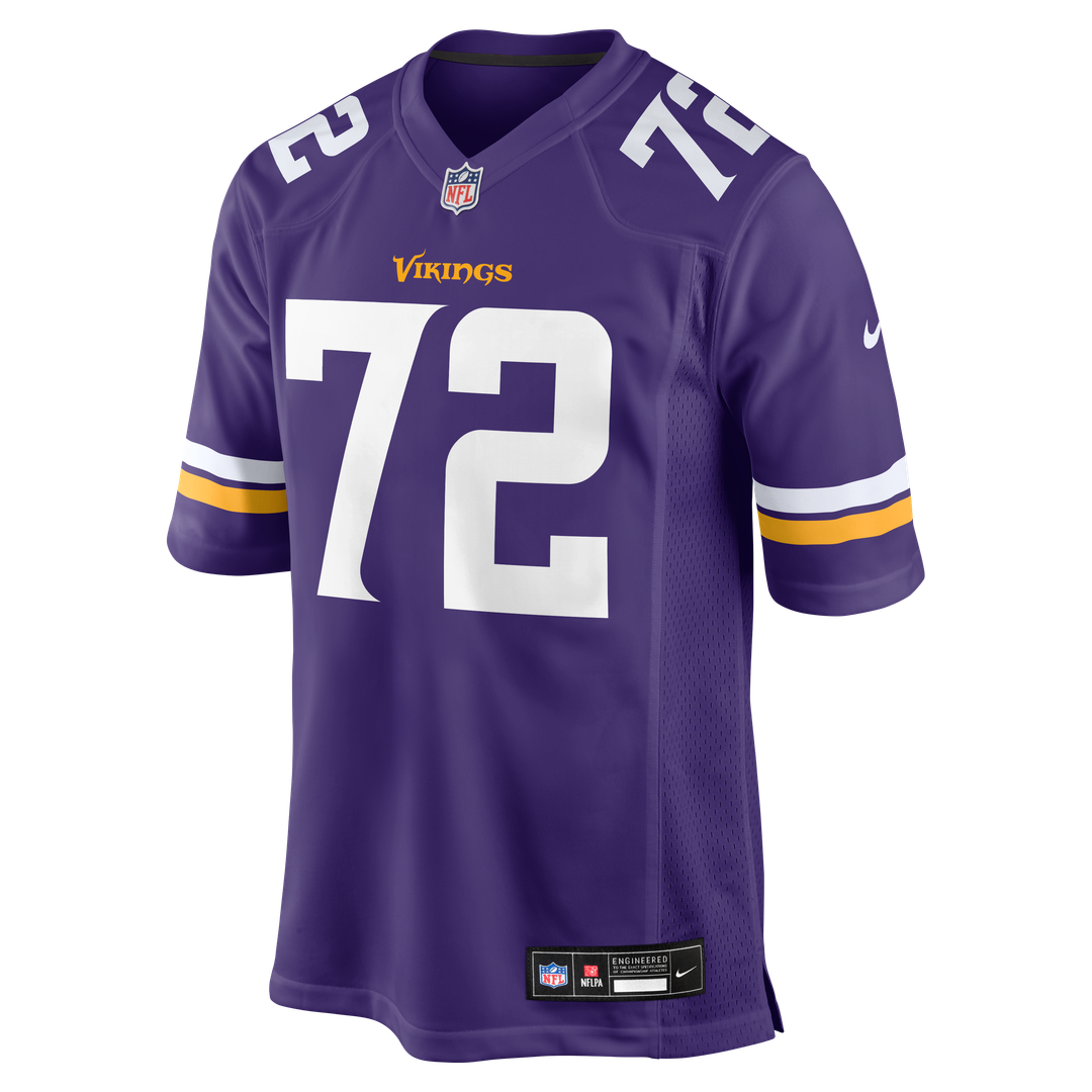 Ryan Van Demark Minnesota Vikings Game Jersey - Purple