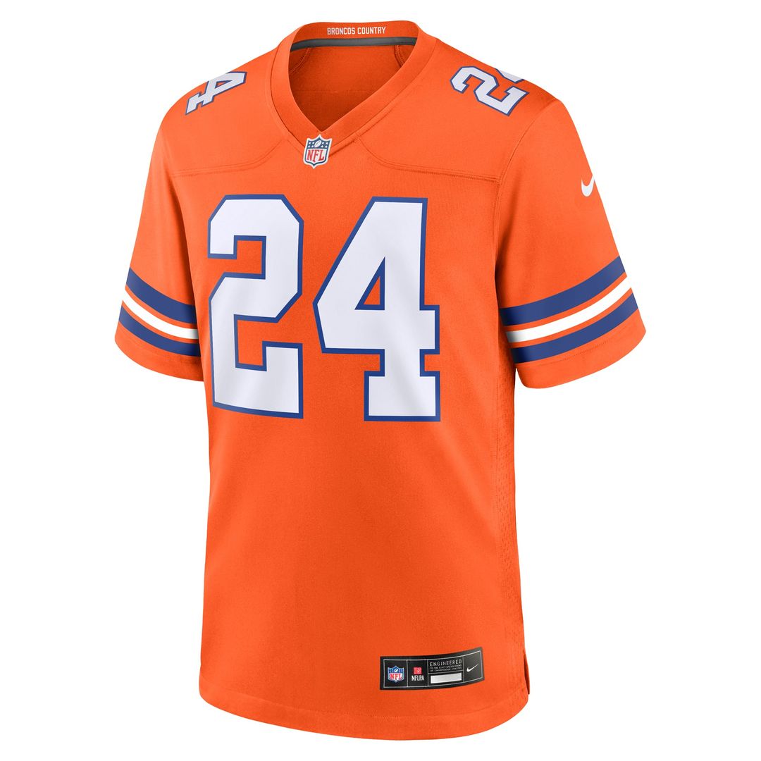Champ Bailey Denver Broncos Alternate Game Jersey - Orange