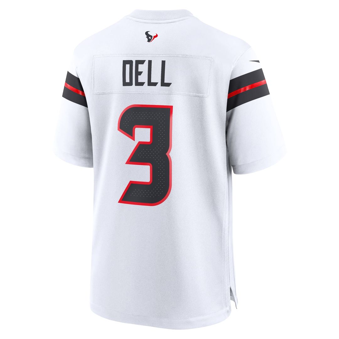 Tank Dell Houston Texans Alternate Game Jersey - Red