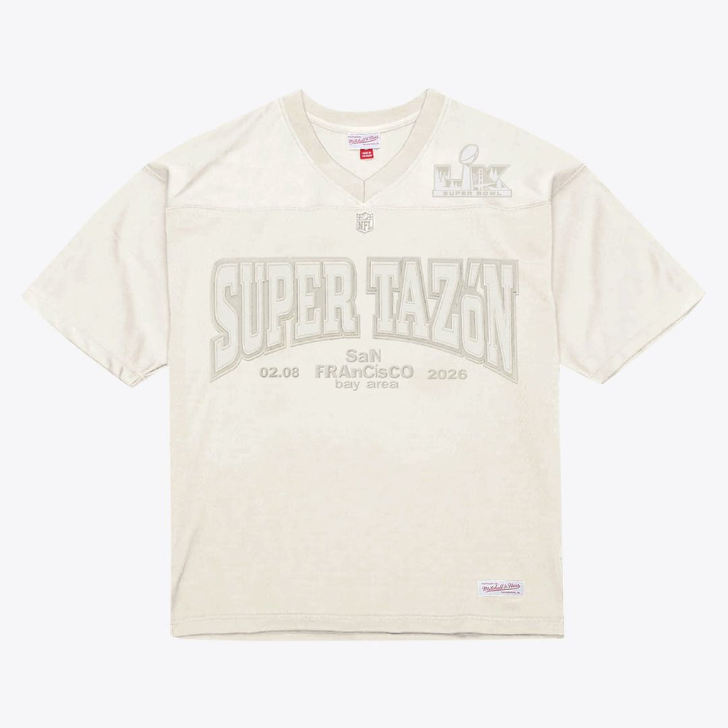 Bad Bunny Super Tazón Legacy Jersey - Cream