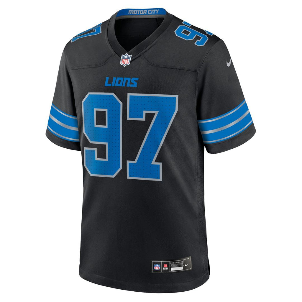 Aidan Hutchinson Detroit Lions Game Jersey - Blue
