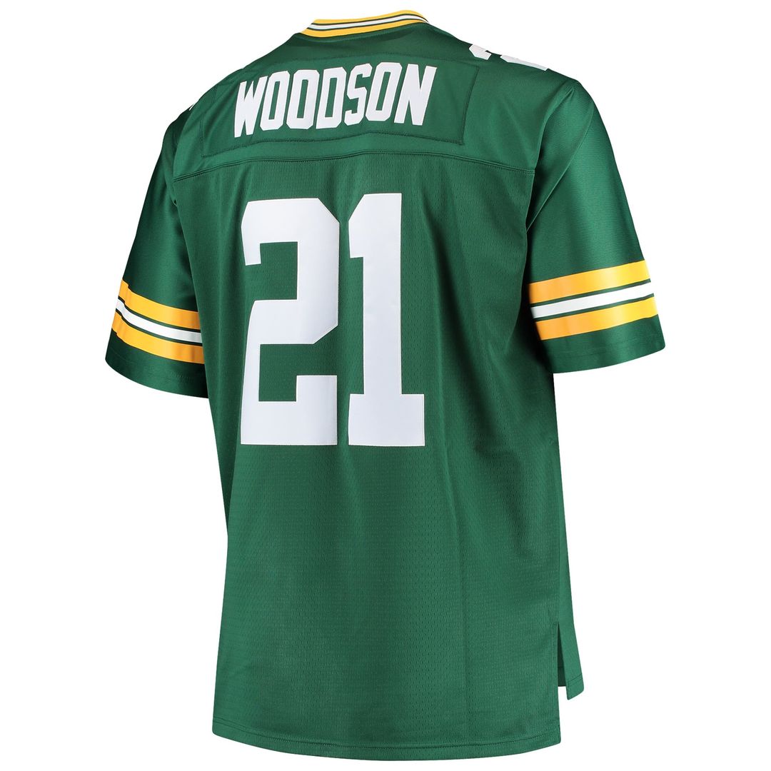 Charles Woodson Green Bay Packers Big & Tall 2010 Replica Jersey - Green