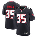 Jake Hansen Houston Texans Game Jersey - Navy