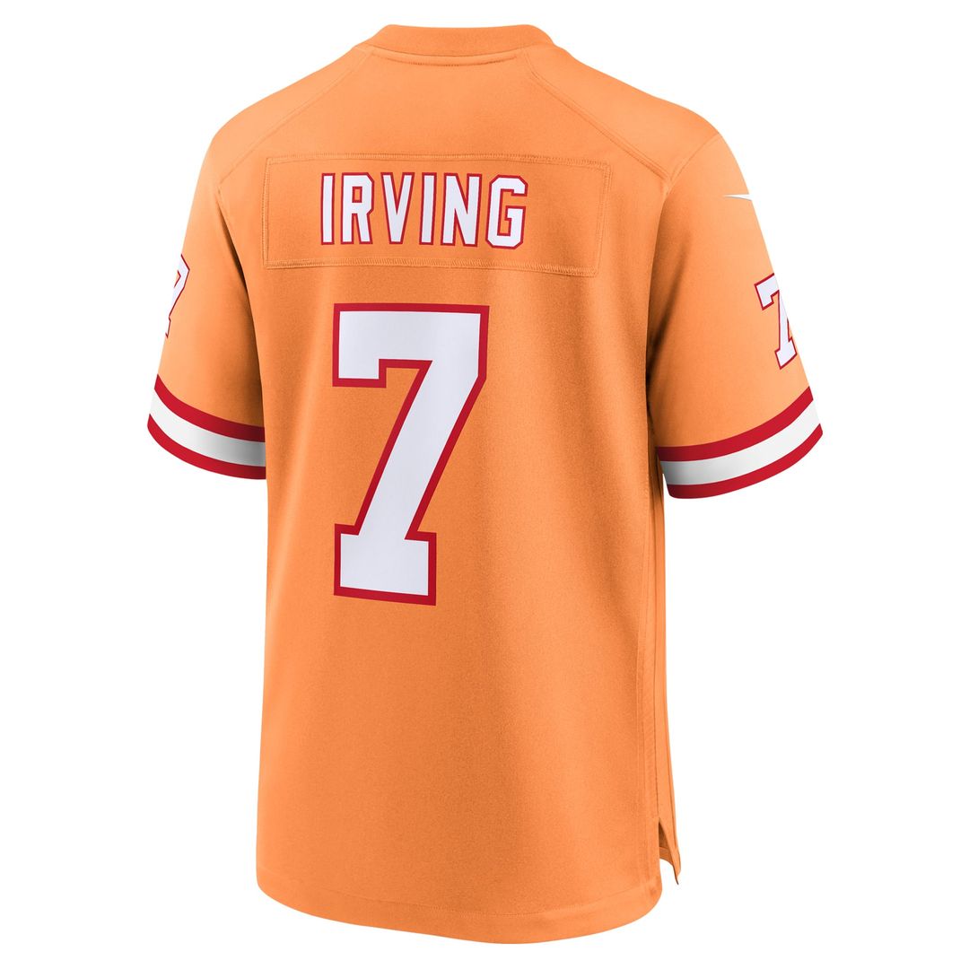Bucky Irving Tampa Bay Buccaneers Alternate Game Jersey - Orange