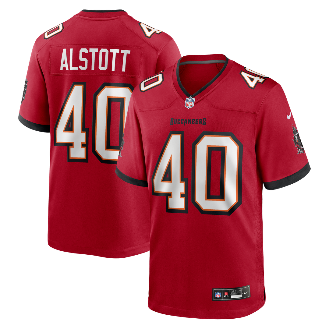 Mike Alstott Tampa Bay Buccaneers Game Jersey - Red