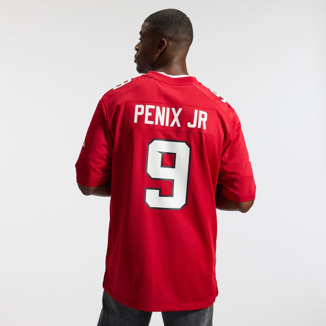 Michael Penix Jr. Atlanta Falcons Game Jersey - Red