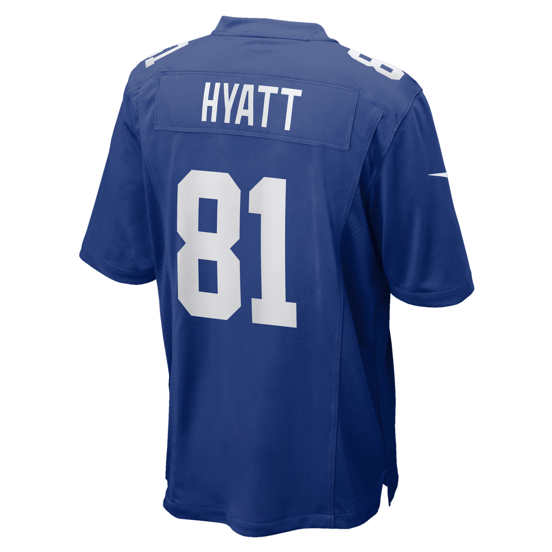 Jalin Hyatt New York Giants Game Jersey - Royal Blue