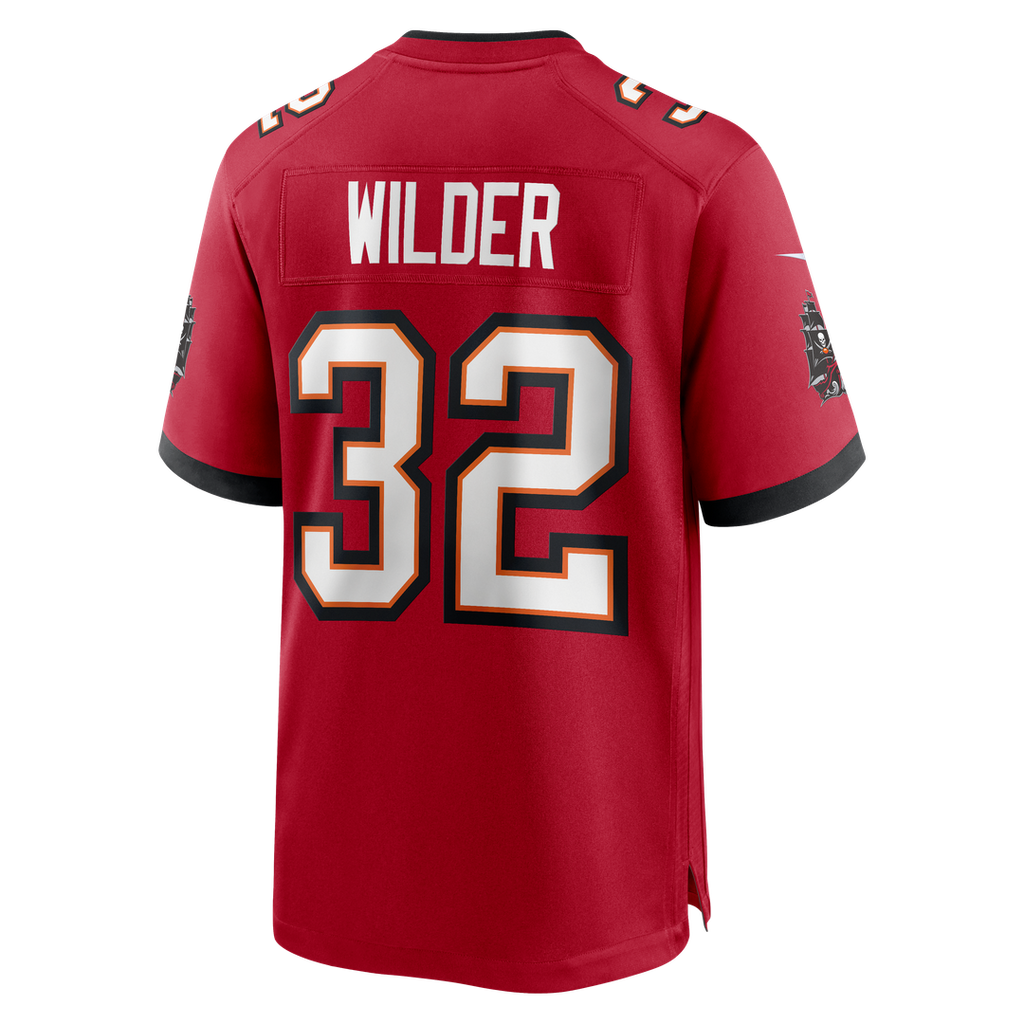 James Wilder Tampa Bay Buccaneers Game Jersey - Red