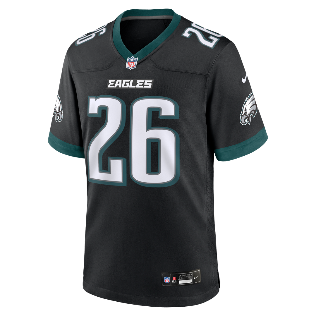 Saquon Barkley Philadelphia Eagles Game Jersey - Midnight Green