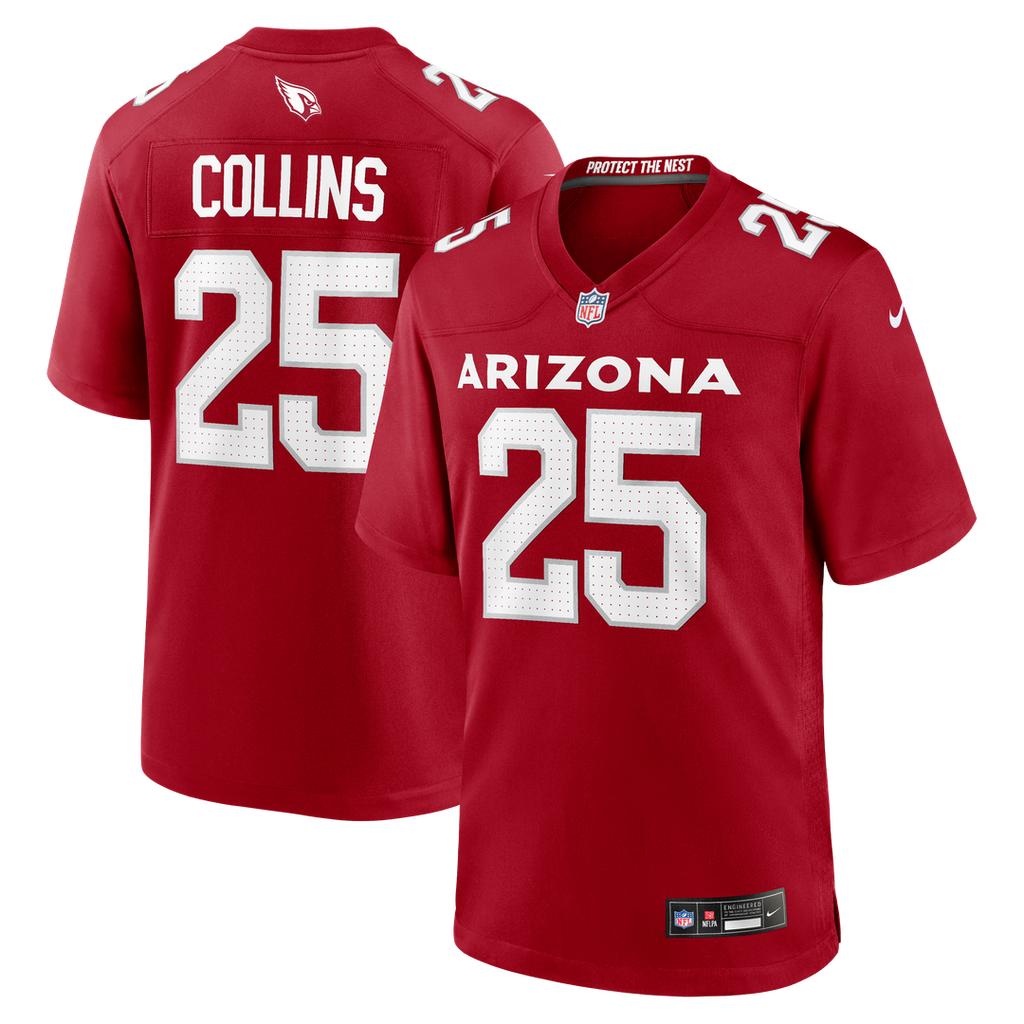 Zaven Collins Arizona Cardinals Home Game Jersey - Cardinal