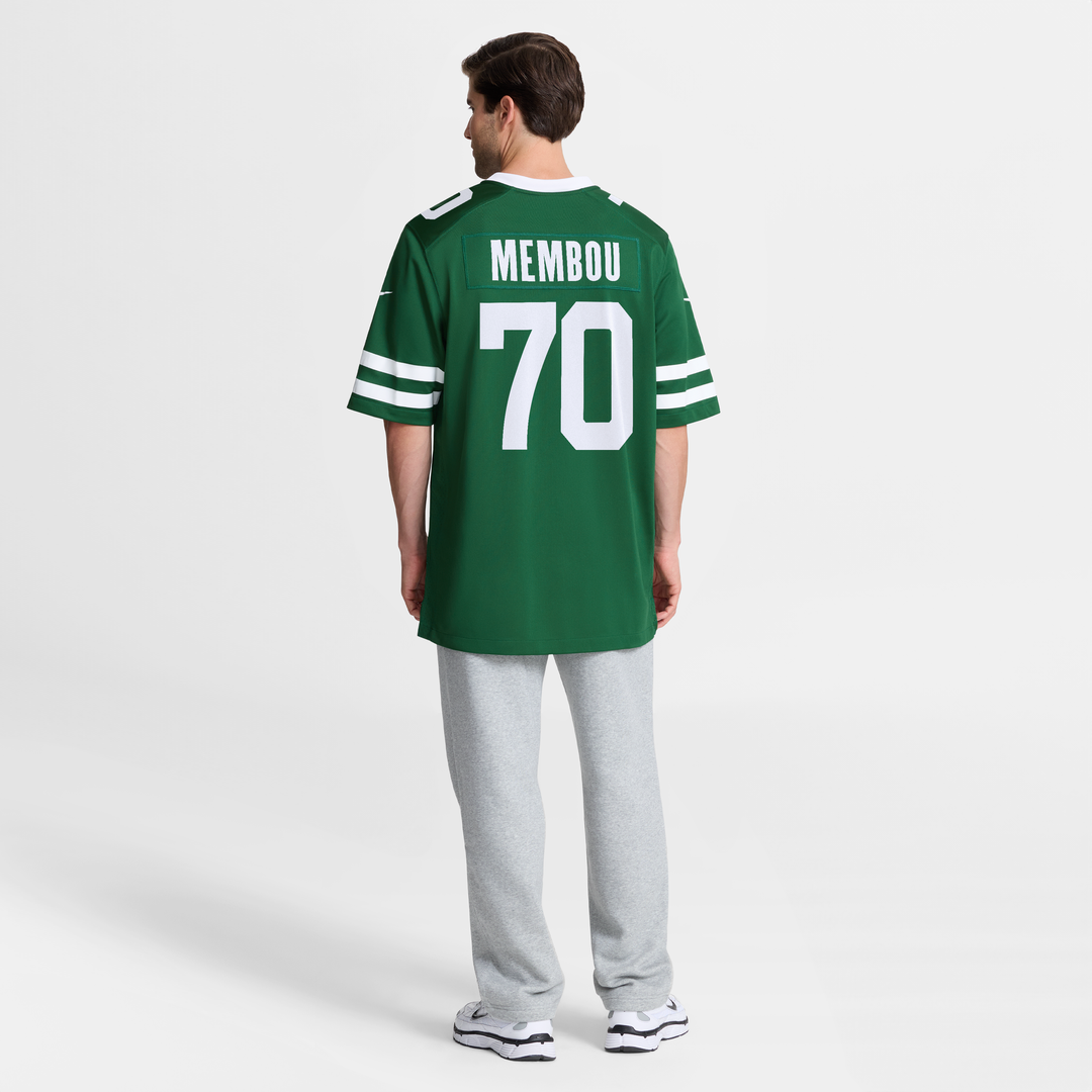 Armand Membou New York Jets Game Jersey - Green