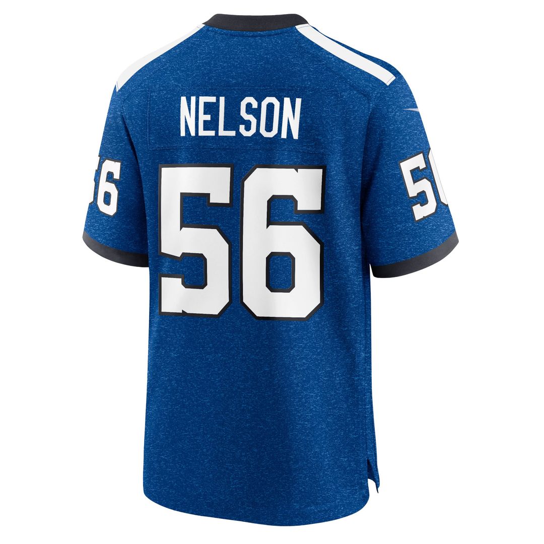 Quenton Nelson Indianapolis Colts Indiana Nights Alternate Game Jersey - Royal Blue