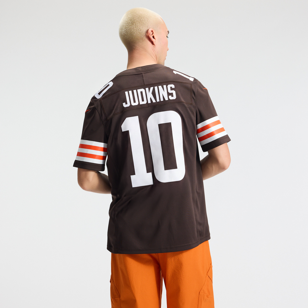 Quinshon Judkins Cleveland Browns Vapor F.U.S.E. Stitched Limited Jersey - Brown