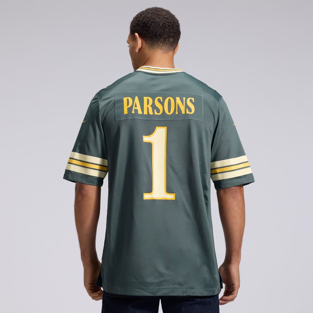Micah Parsons Green Bay Packers 2026 Rivalries Collection Game Jersey - Green