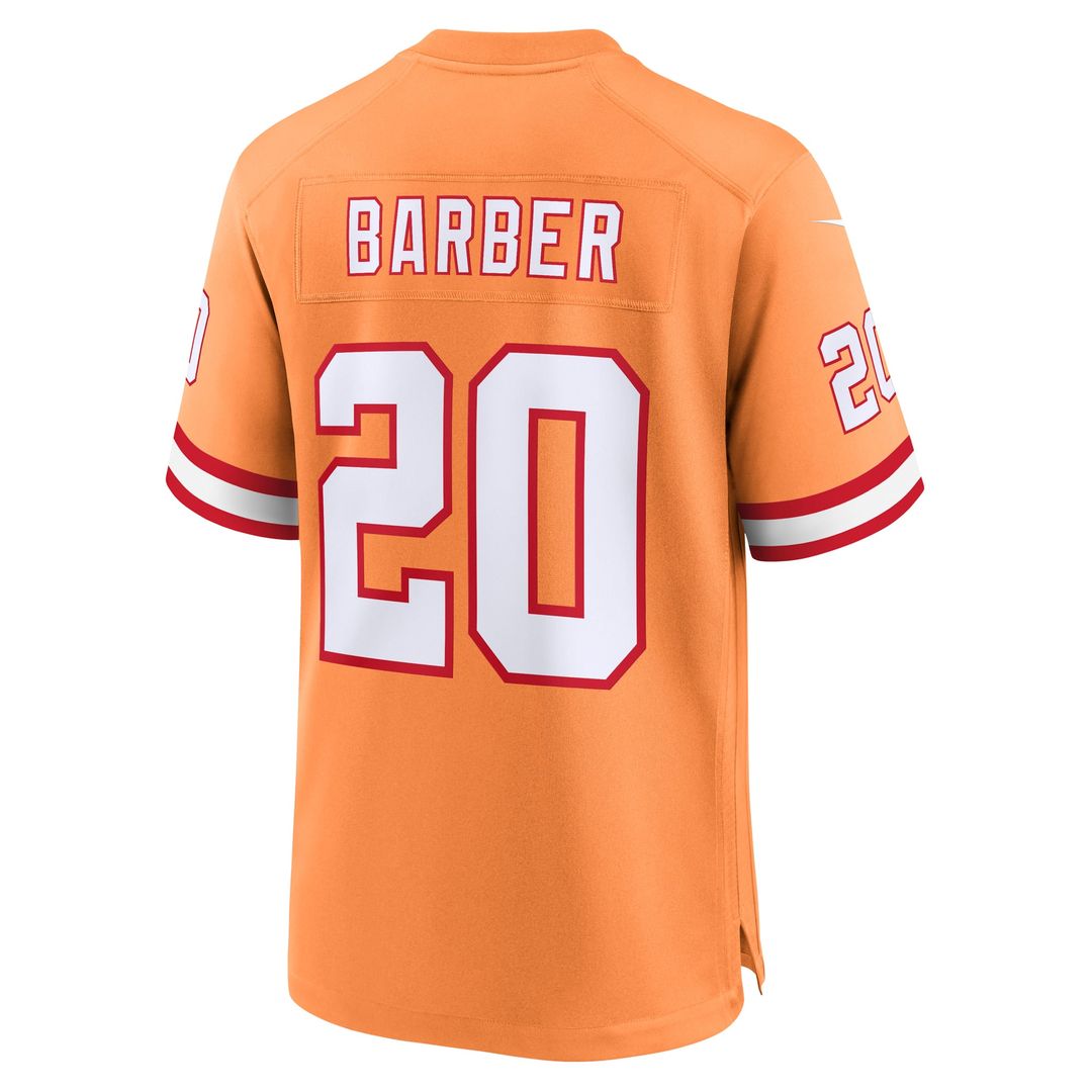 Ronde Barber Tampa Bay Buccaneers Alternate Game Jersey - Orange
