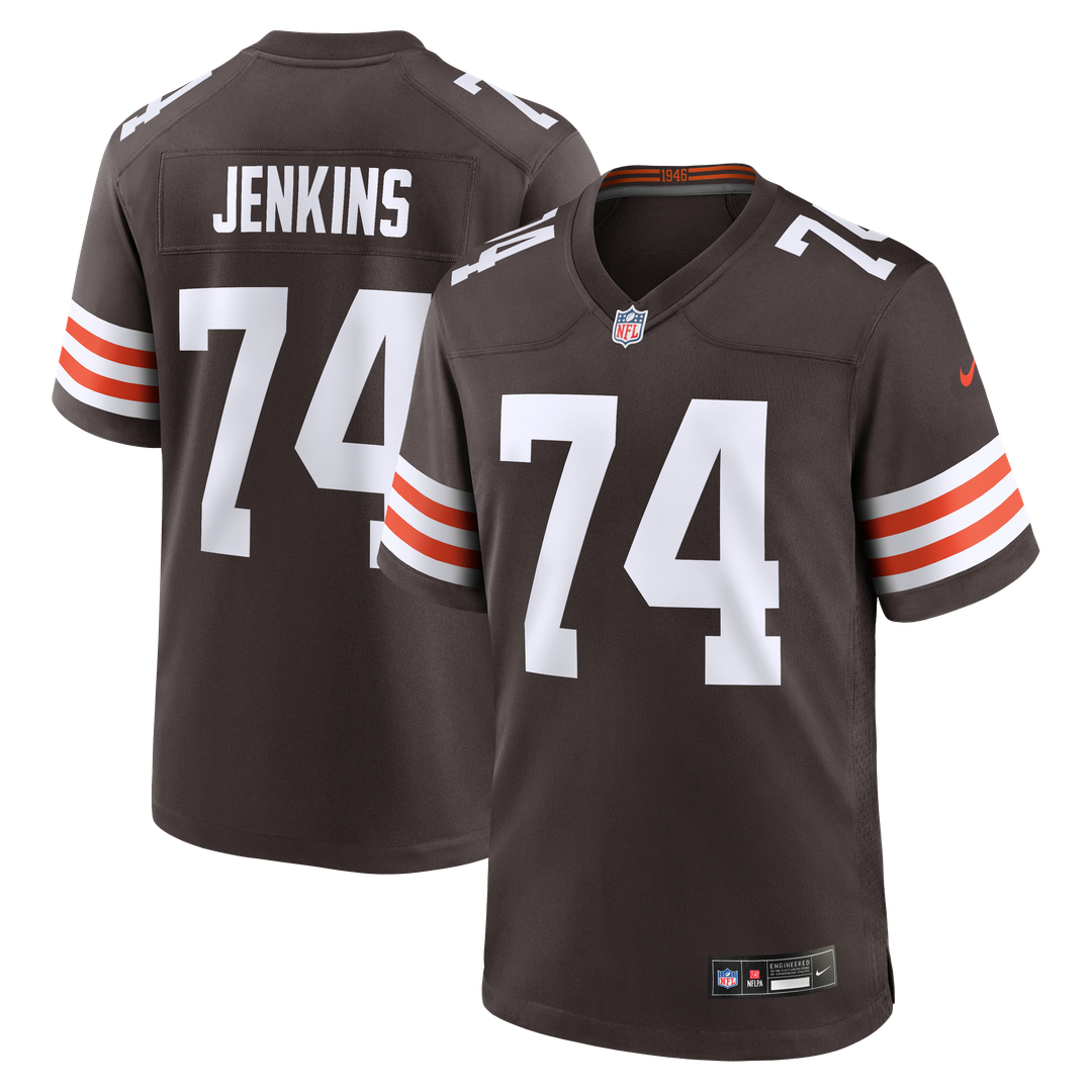 Elgton Jenkins Cleveland Browns Game Jersey - Brown