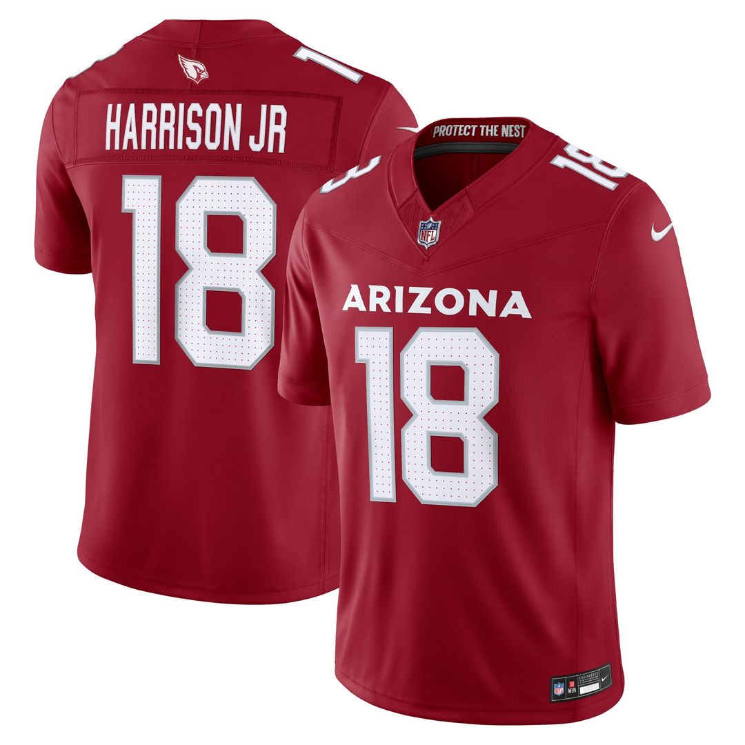 Marvin Harrison Jr. Arizona Cardinals Vapor F.U.S.E. Stitched Limited Jersey - White