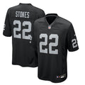 Eric Stokes Las Vegas Raiders Game Jersey - Black