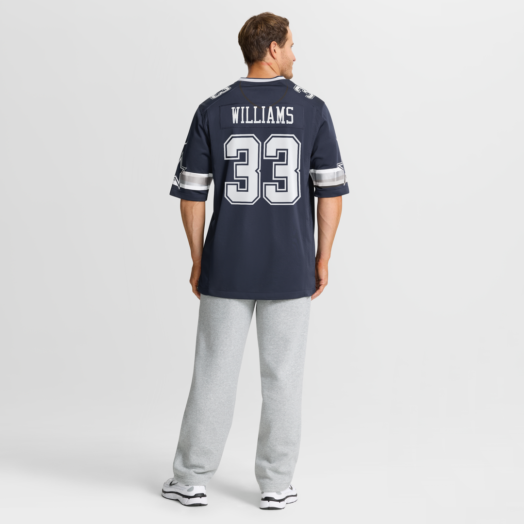 Javonte Williams Dallas Cowboys Game Jersey - Navy