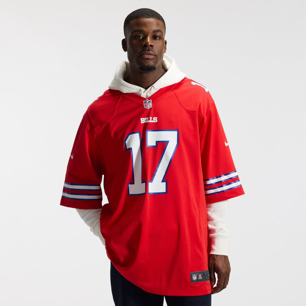 Josh Allen Buffalo Bills Alternate Game Jersey - Red
