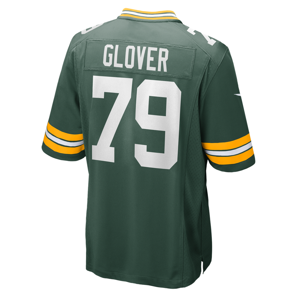 Travis Glover Green Bay Packers Game Jersey - Green
