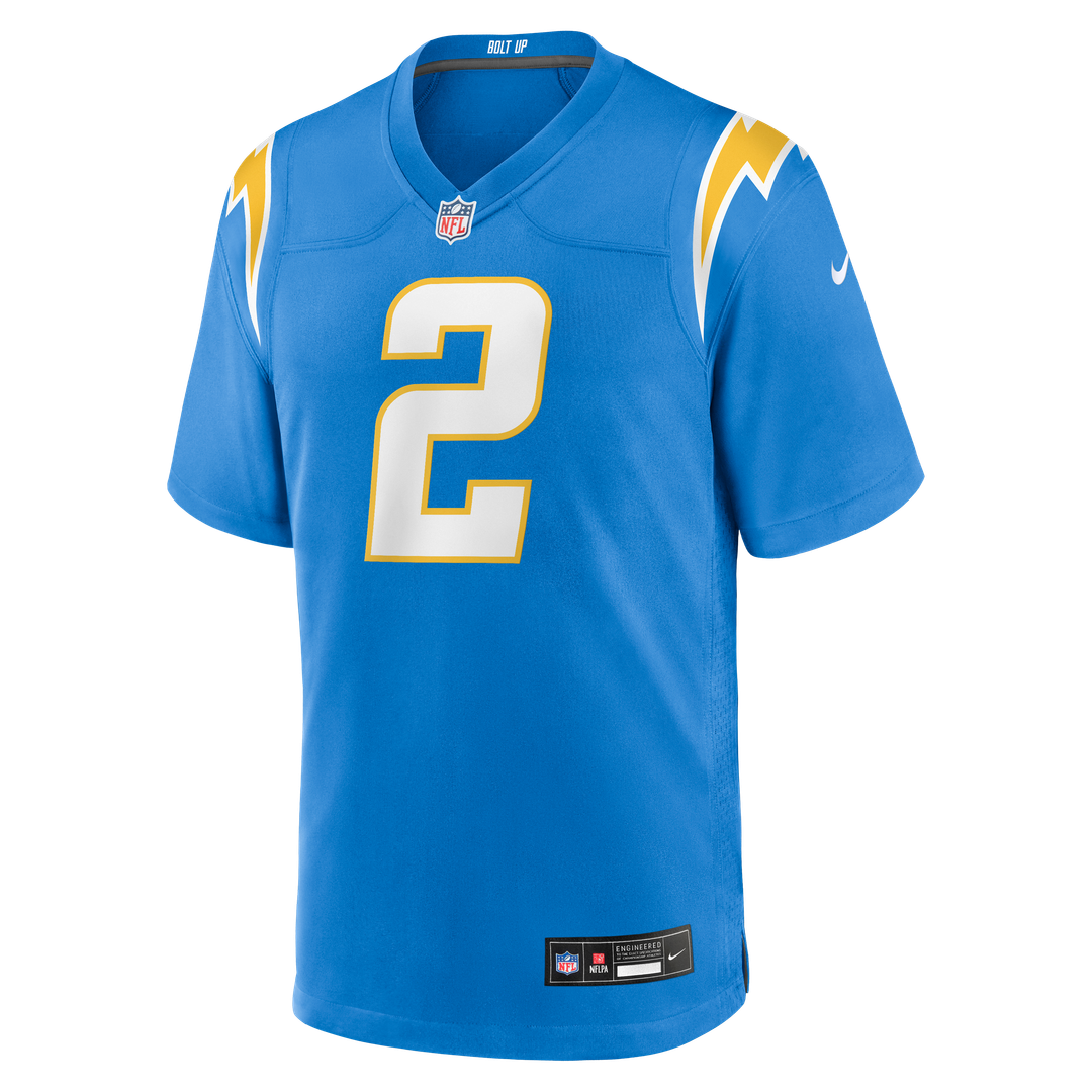 Elijah Molden Los Angeles Chargers Game Jersey - Powder Blue