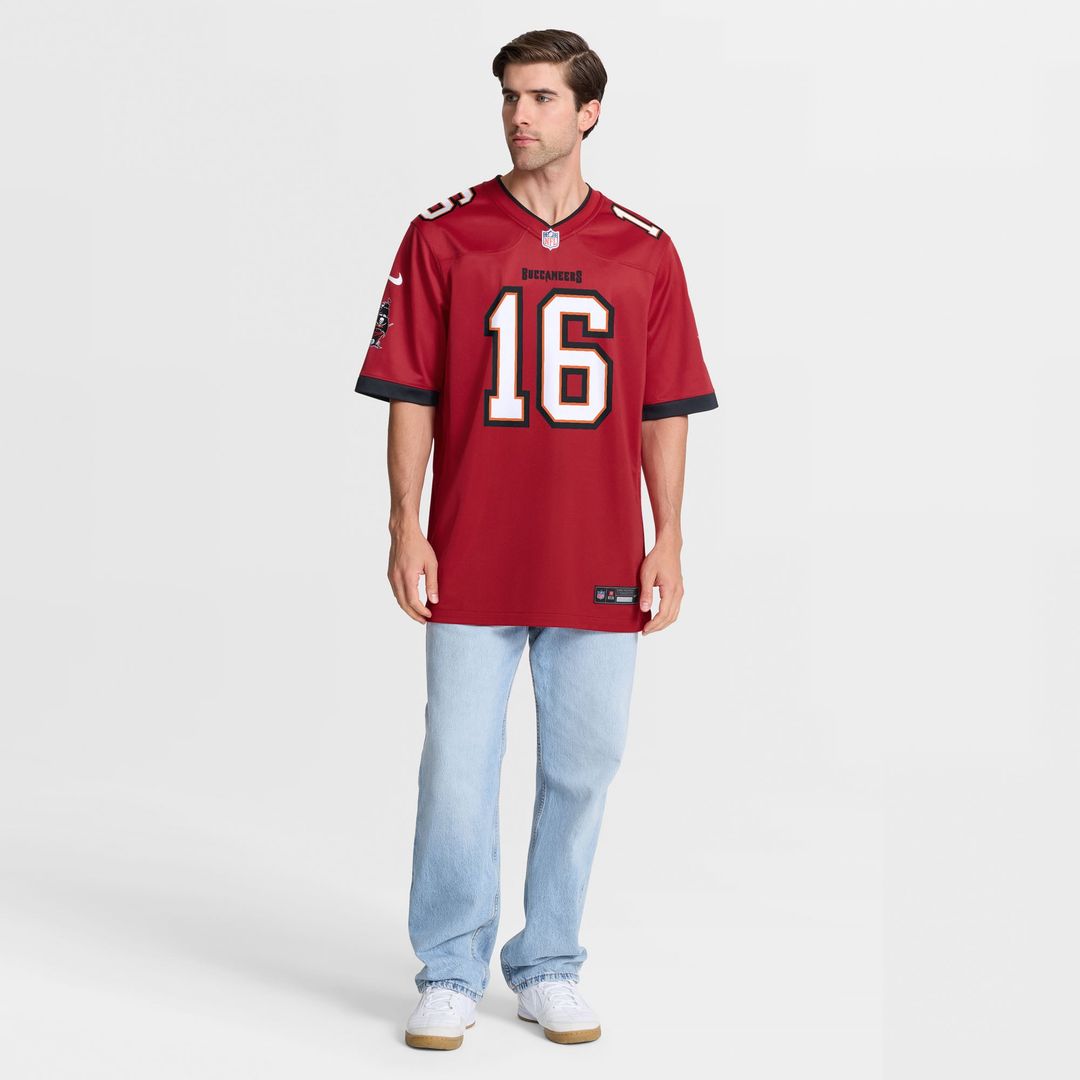 Easton Stick Tampa Bay Buccaneers Game Jersey - Red