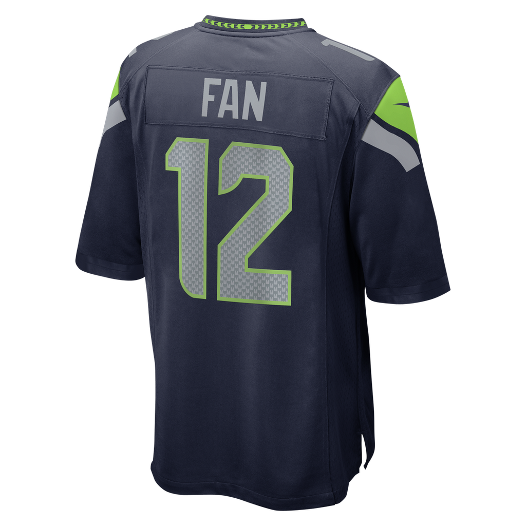 12s Seattle Seahawks Game Jersey - White