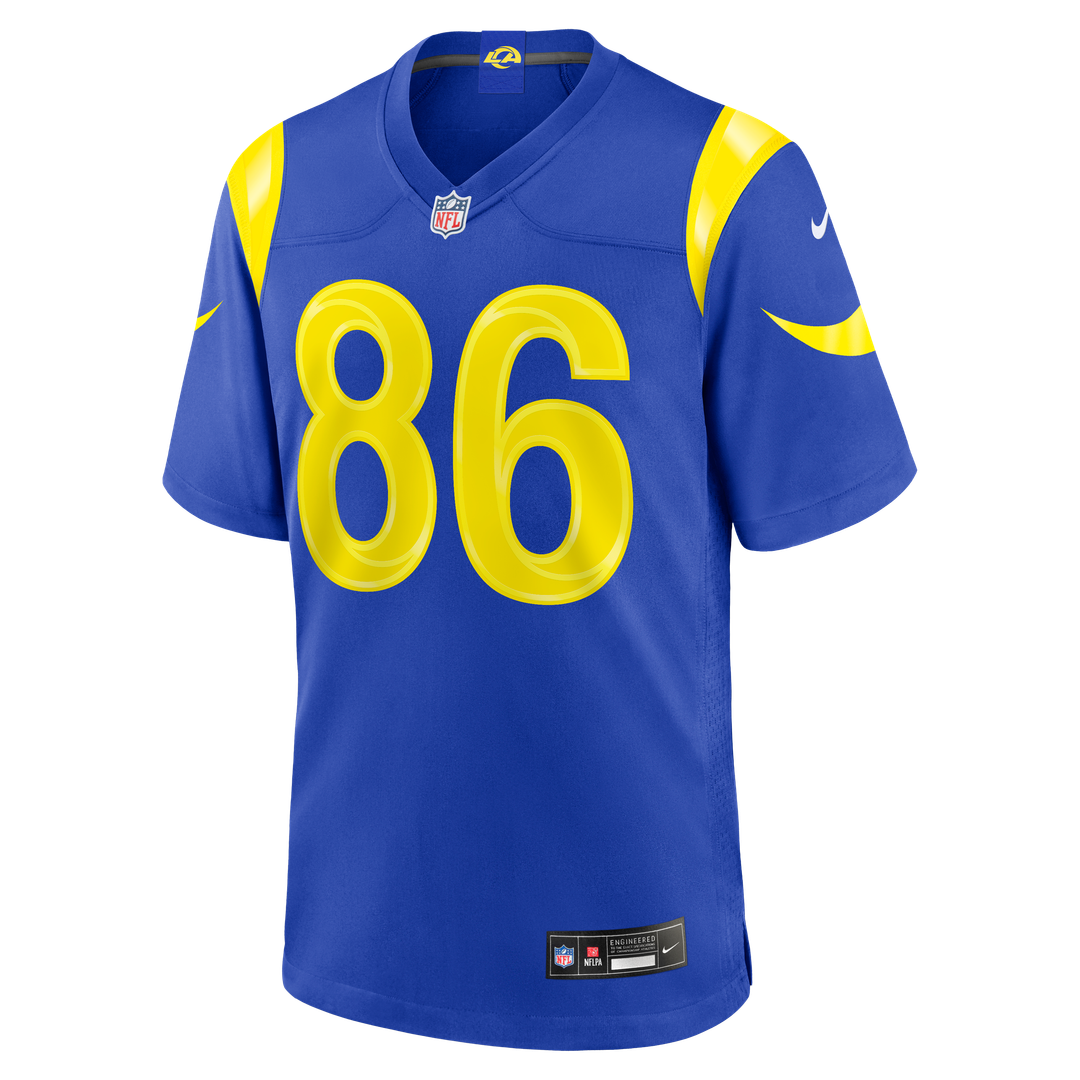 Max Klare Los Angeles Rams Game Jersey - Royal Blue