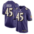 Mike Green Baltimore Ravens Game Jersey - Purple