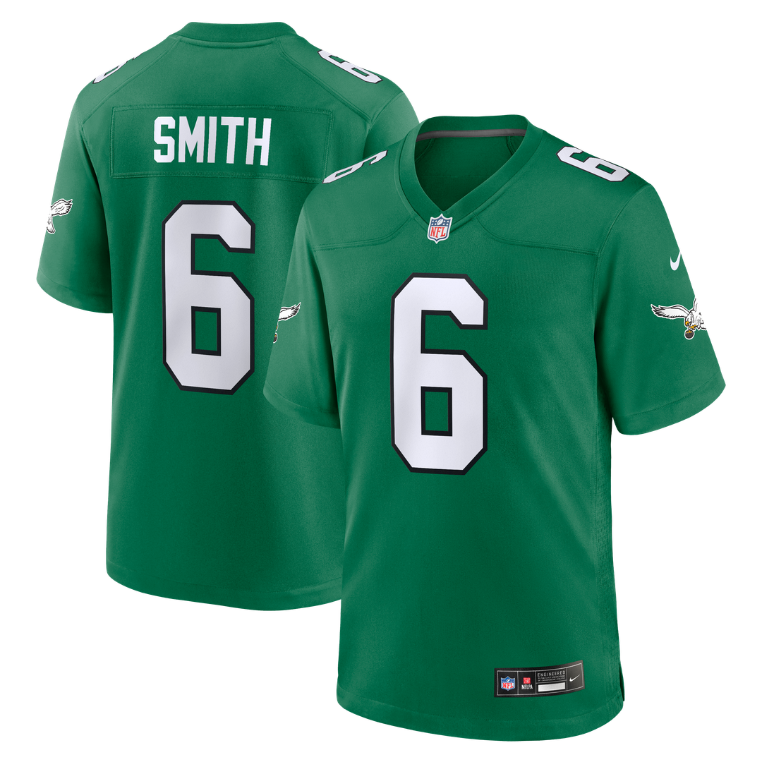 DeVonta Smith Philadelphia Eagles Alternate Game Jersey - Kelly Green
