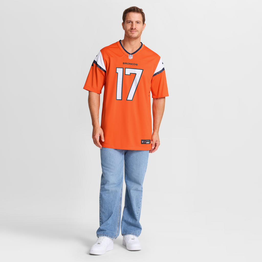 Jaylen Waddle Denver Broncos Game Jersey - Orange