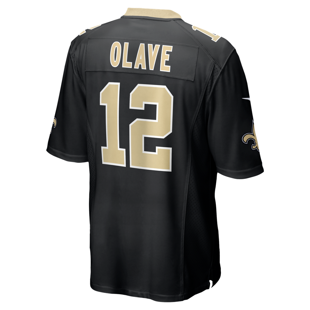 Chris Olave New Orleans Saints Game Jersey - Black