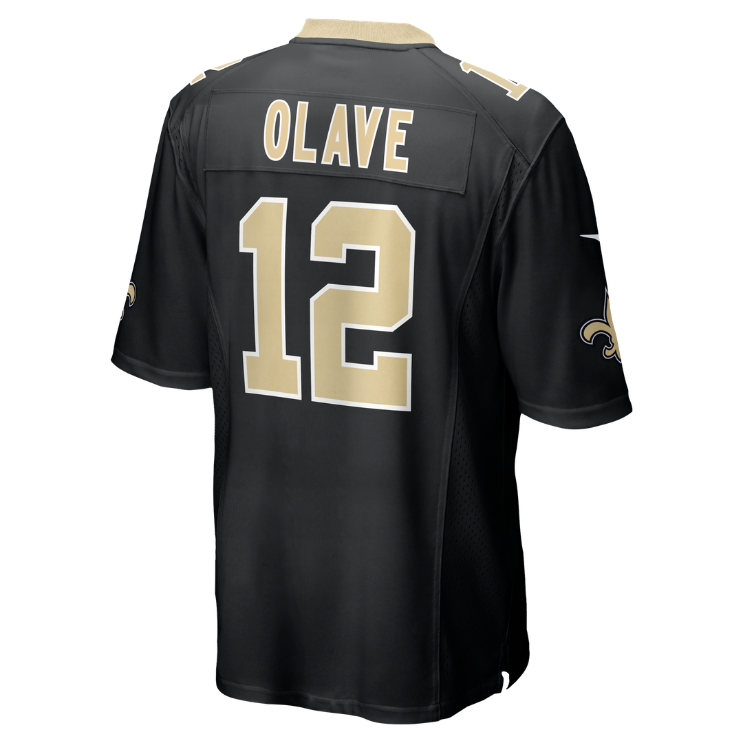 Chris Olave New Orleans Saints Game Jersey - Black