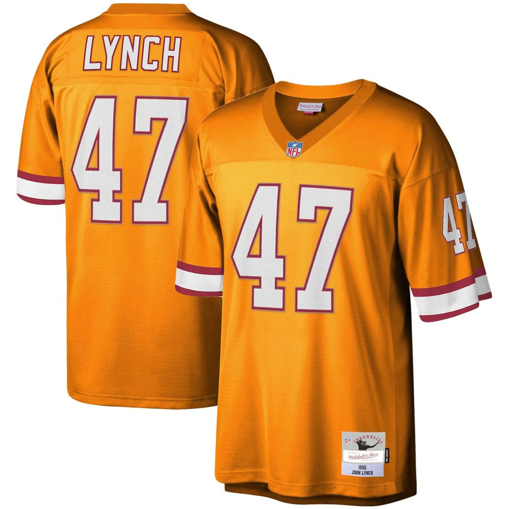 John Lynch Tampa Bay Buccaneers Big & Tall 1995 Legacy Jersey - Orange