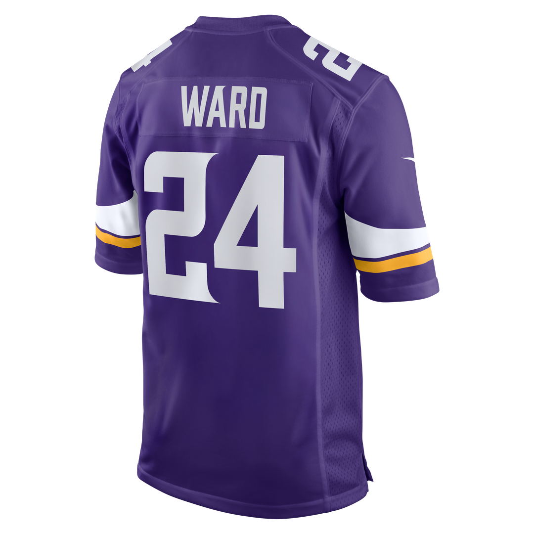 Jay Ward Minnesota Vikings Game Jersey - Purple