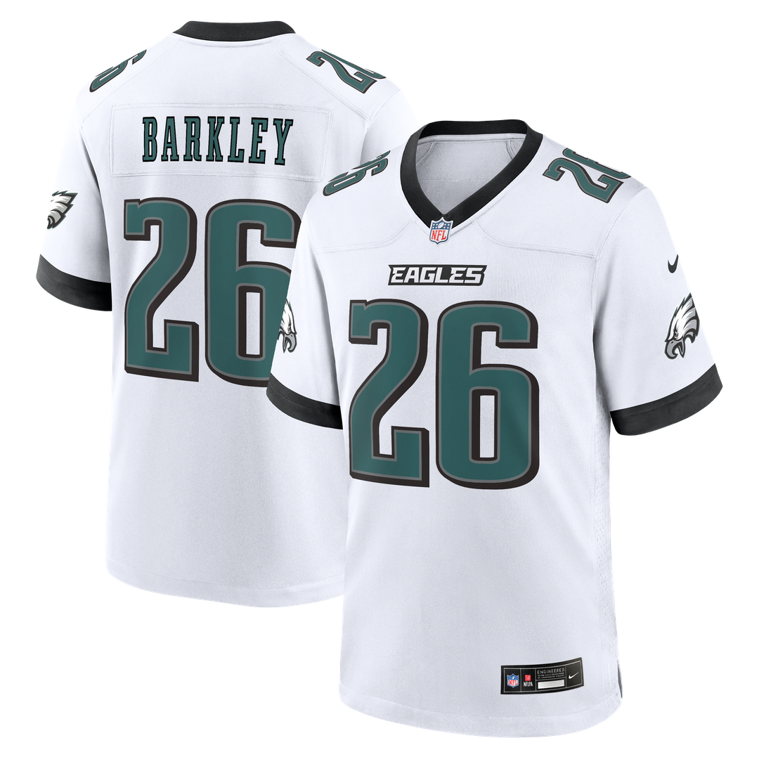 Saquon Barkley Philadelphia Eagles Game Jersey - Midnight Green