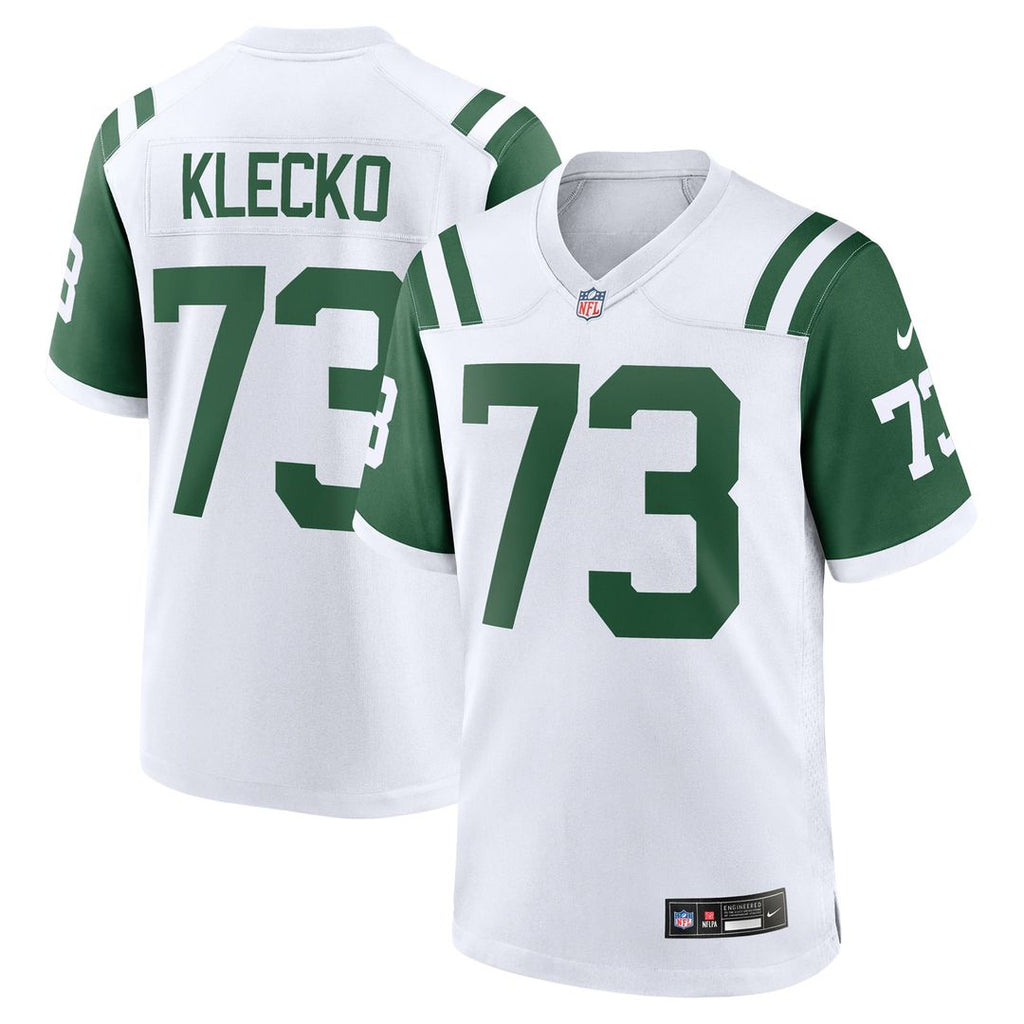 Joe Klecko New York Jets Alternate Game Jersey - White