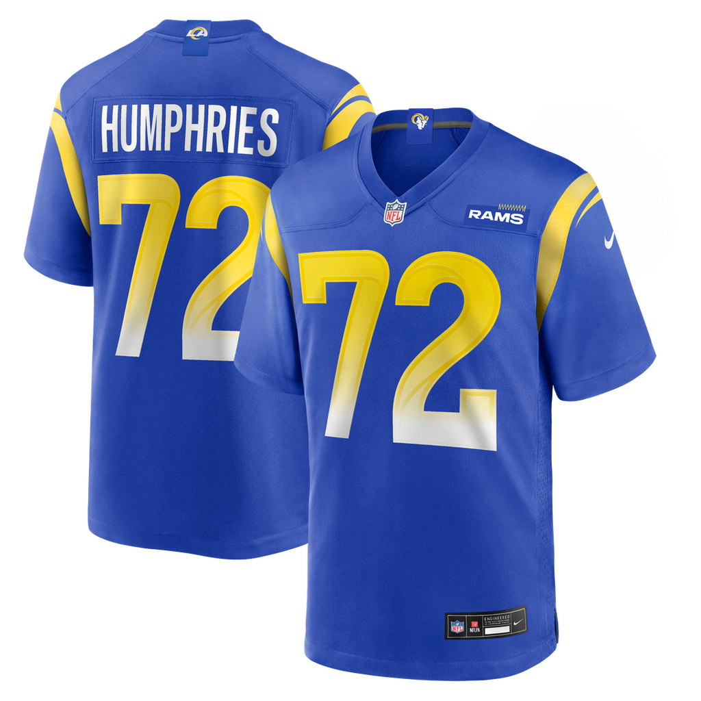 D.J. Humphries Los Angeles Rams Game Jersey - Royal Blue