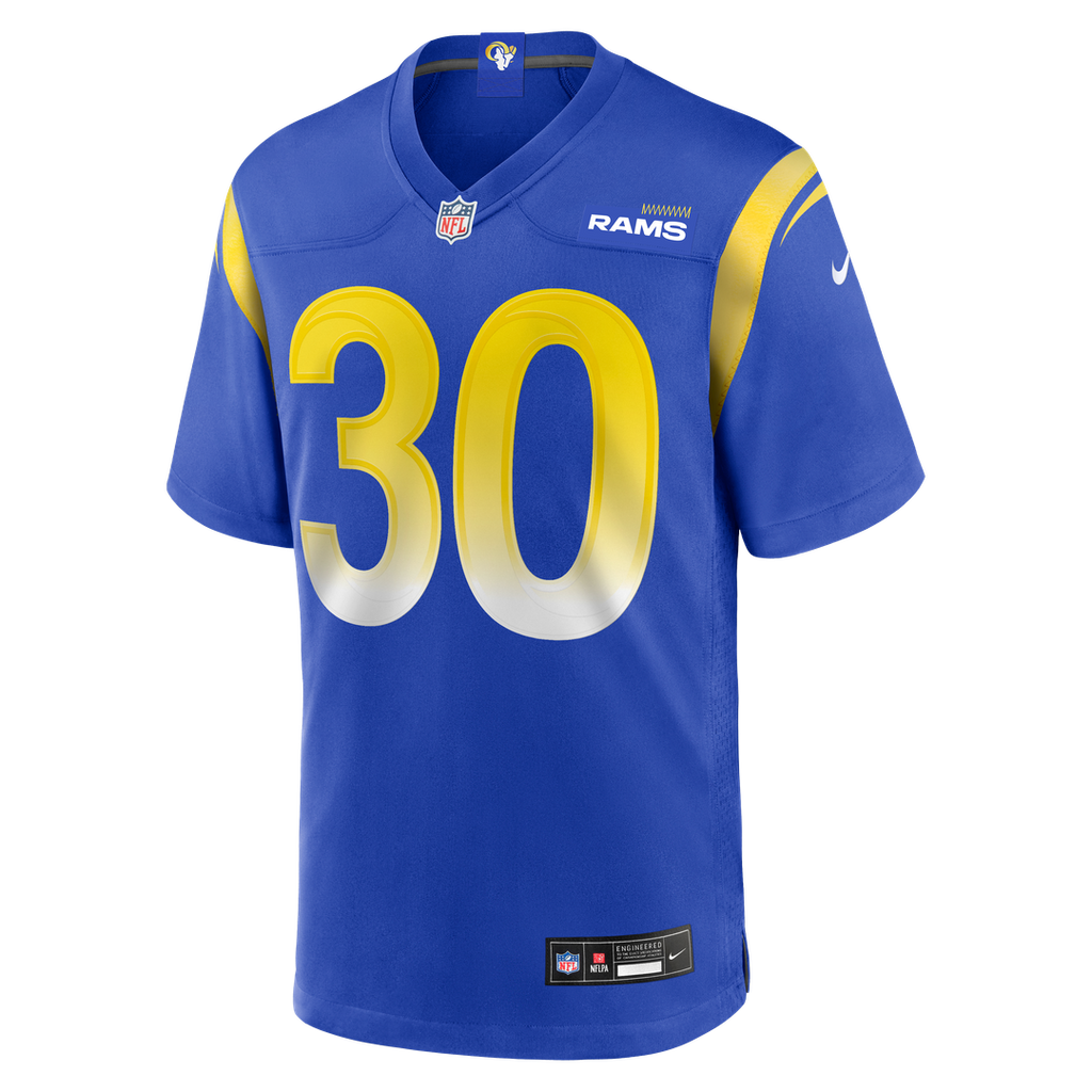 Josh Wallace Los Angeles Rams Game Jersey - Royal Blue